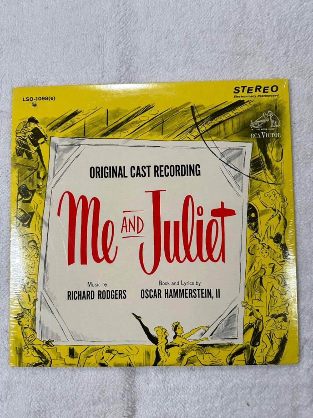 Original Cast Recording Me And Juliet Rodgers Hammerstein RCA Victor LSO-1098(e)